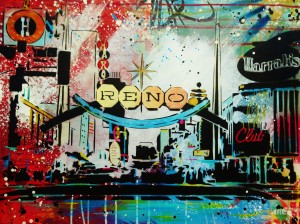 Reno Arch 18x24in 2013